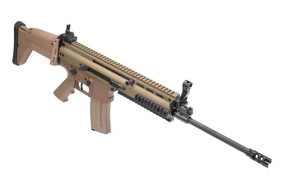 FN America SCAR 16 S rifle in FDE with non reciprocating charging handle